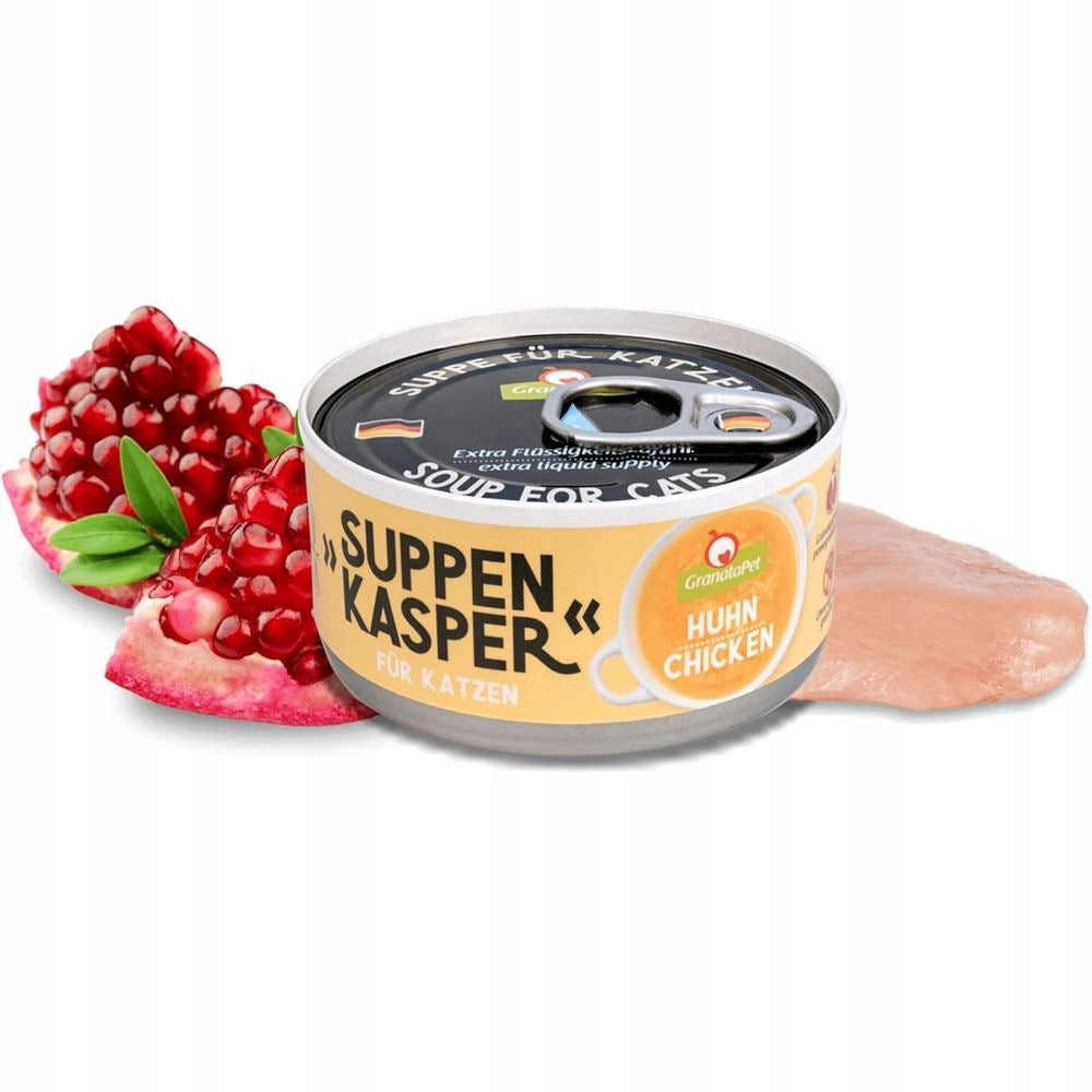 GranataPet Suppenkasper Chicken Cat Soup, Chicken 70g Brand Granatapet