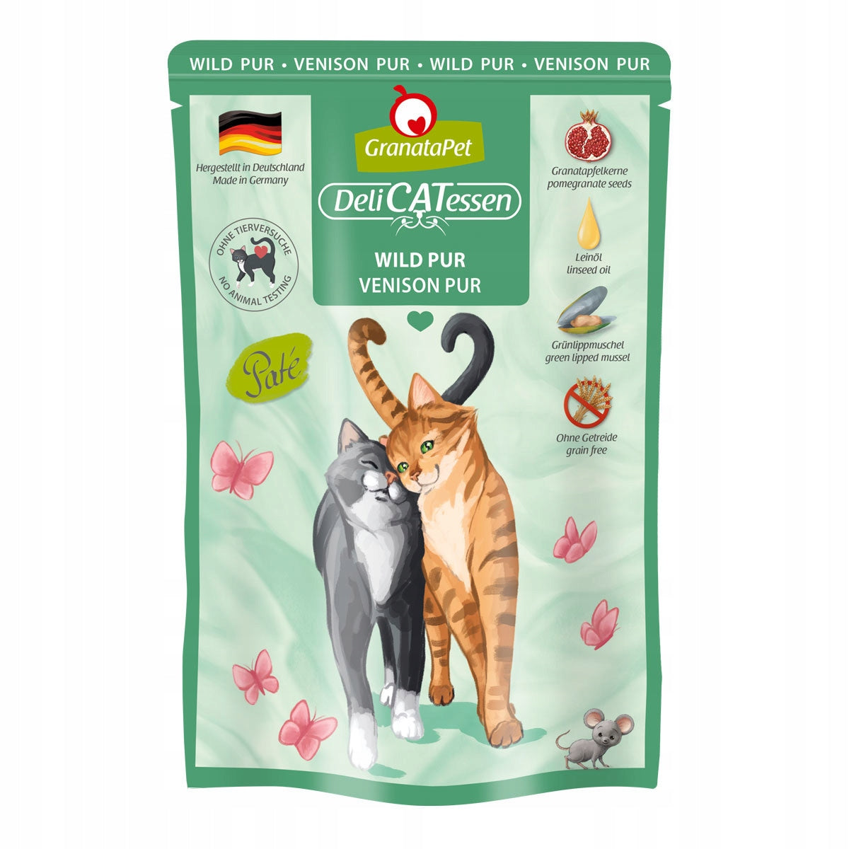 Granatapet DeliCatessen Wild Pur 85 g grain-free cat sachets