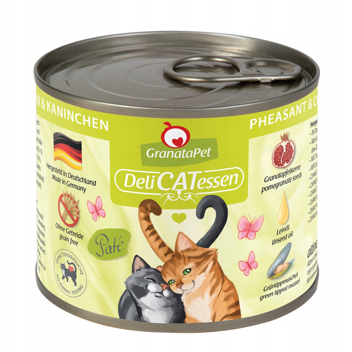 Granatapet DeliCatessen pheasant and rabbit 200 g grain-free cat tins