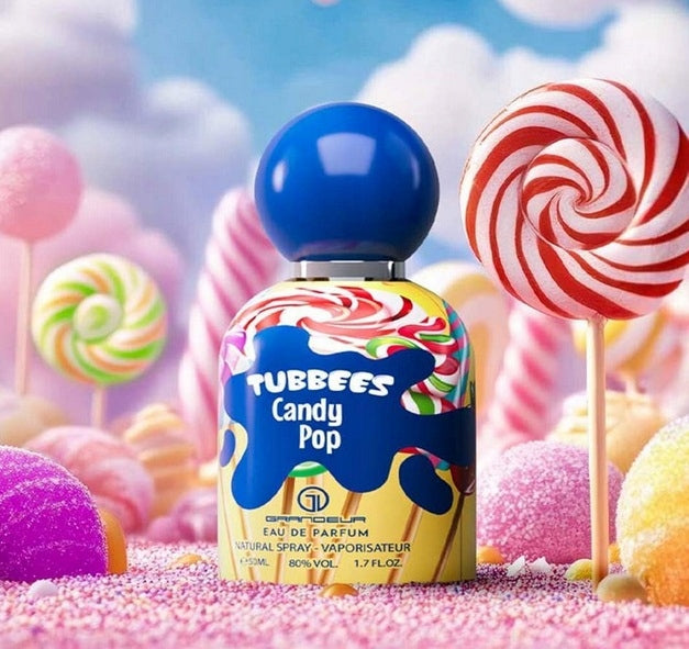 Grandeur Tubbees Candy Pop 50ml EDP Perfumed Water Perfume Unisex Fragrance Manufacturer code 44168