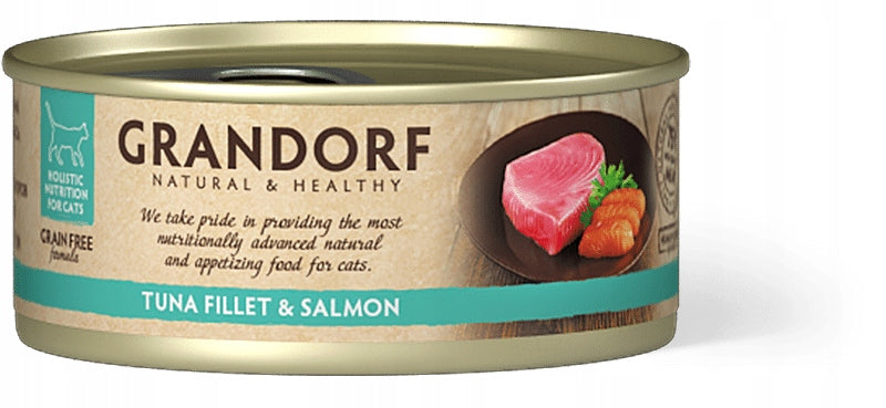 Grandorf Tuna with Salmon for Cat 70g