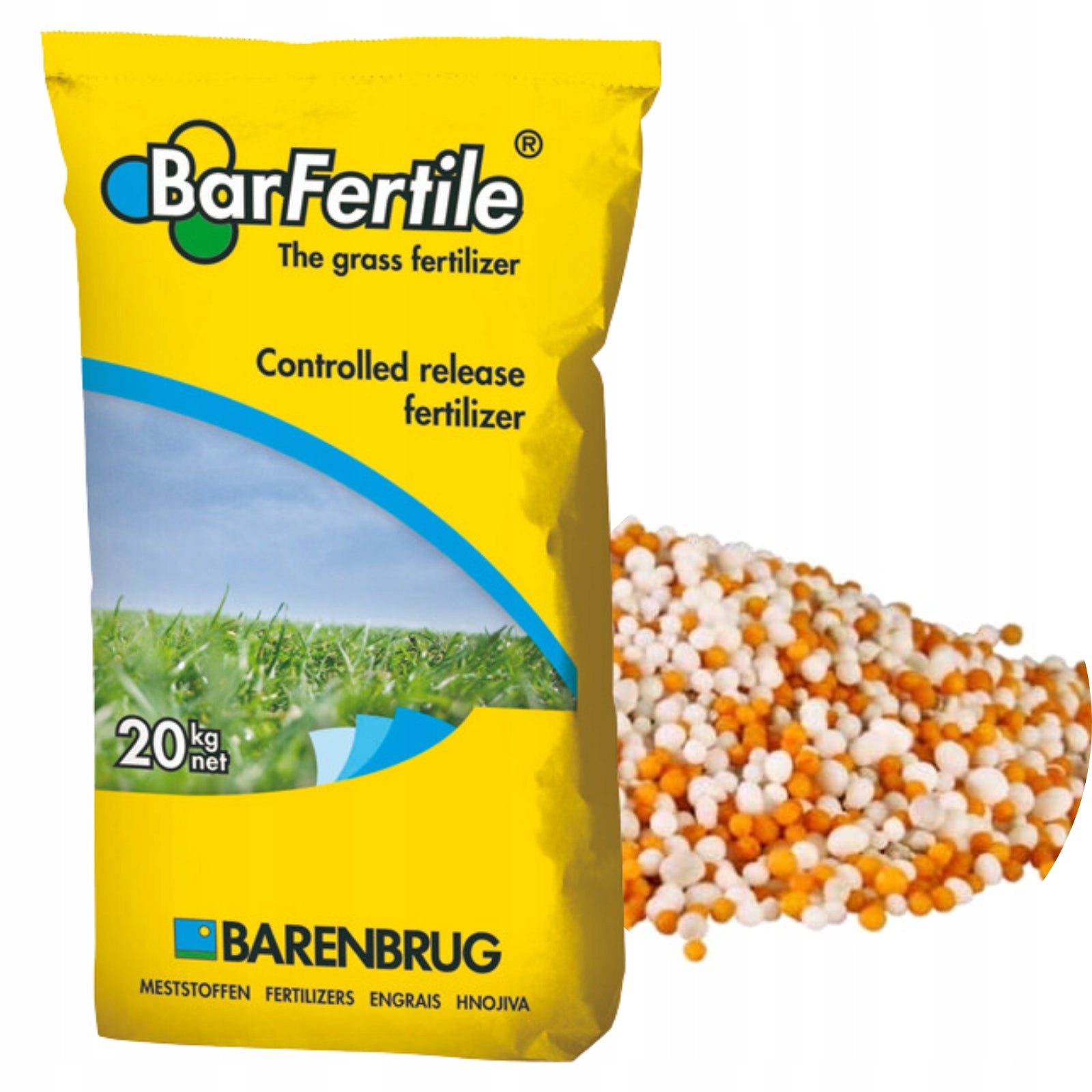 Grass Fertilizer Spring Regenerative Barenbrug BarFertile 20Kg Manufacturer Barenbrug