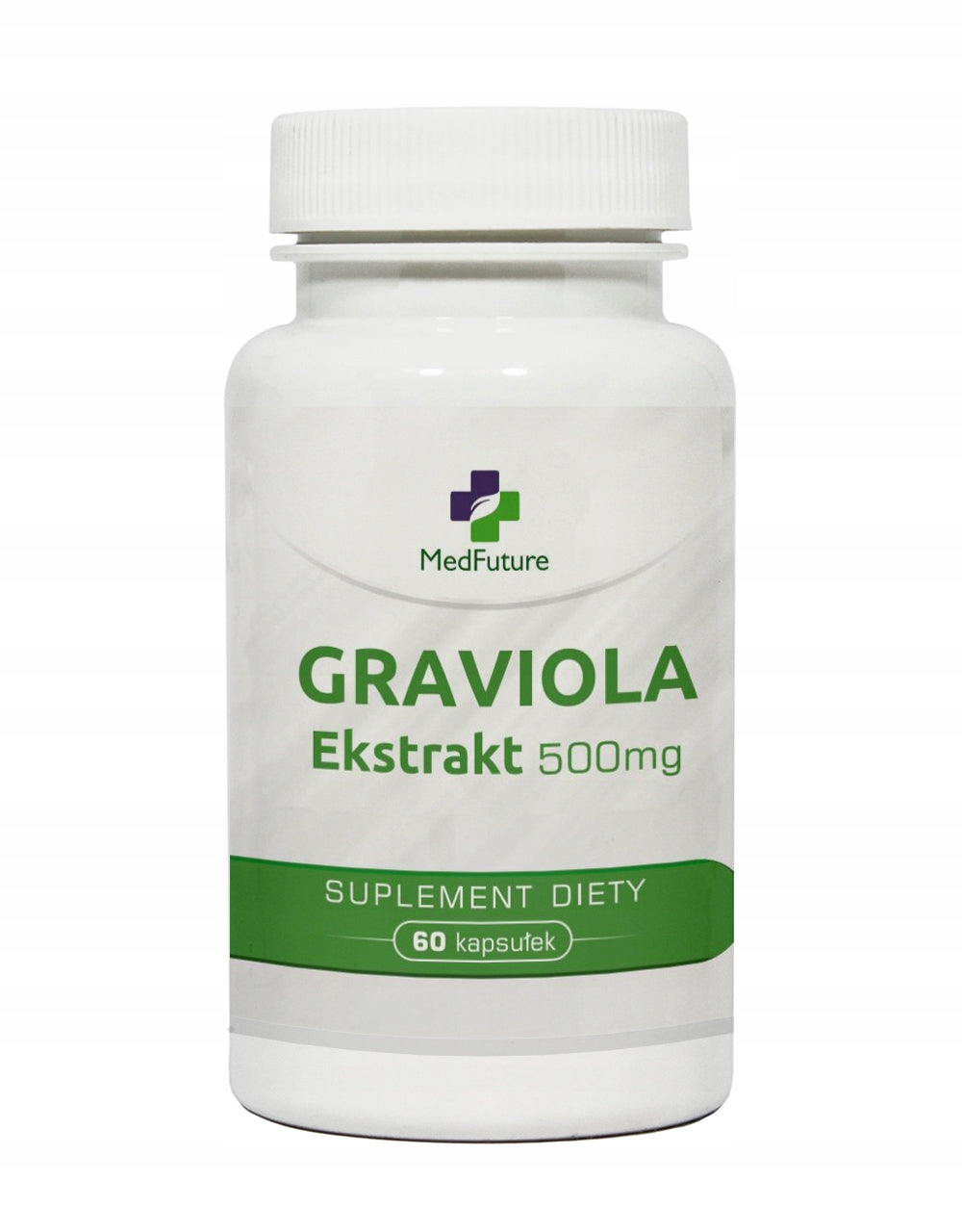 Graviola 60 capsules 500 mg Joint pain, rheumatism Manufacturer code graviola ekstrakt 500 mg