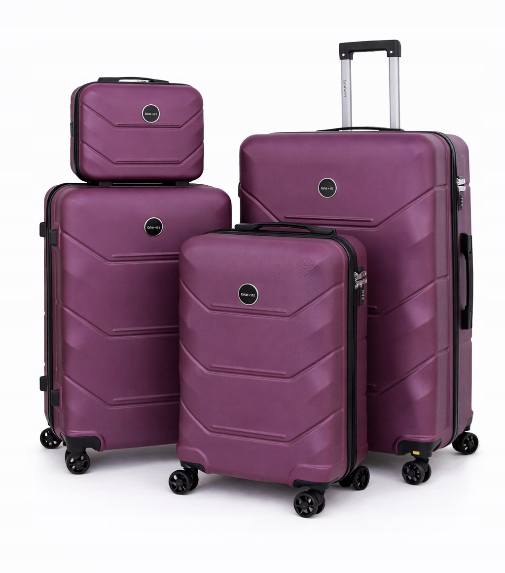 Gravitt 2552 suitcase set 4in1 large medium small trunk ABS combination lock Brand Gravitt