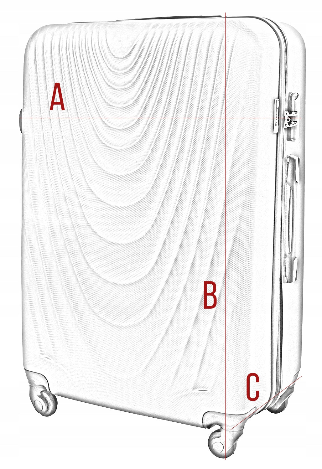 Gravitt Medium hard case ABS 1050G 62 l Manufacturer code 1050