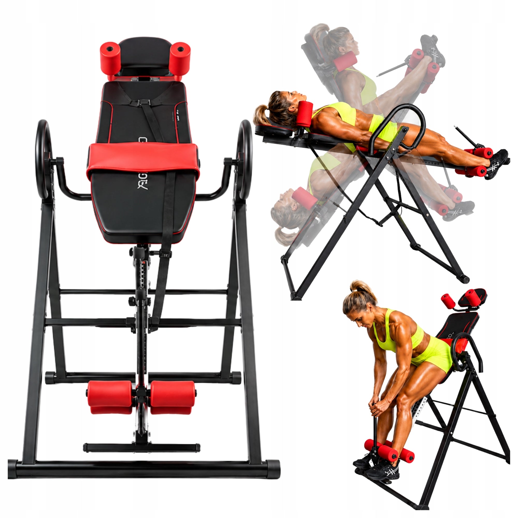 Gravity Bench Inversion rehabilitation great help with spine pain Model FIT046