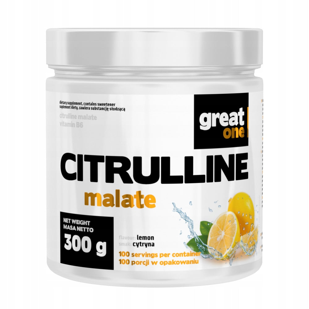Great One Citrulline 300 g CITRULLINE PRE-WORKOUT Malate Orange EAN (GTIN) 5903050310943