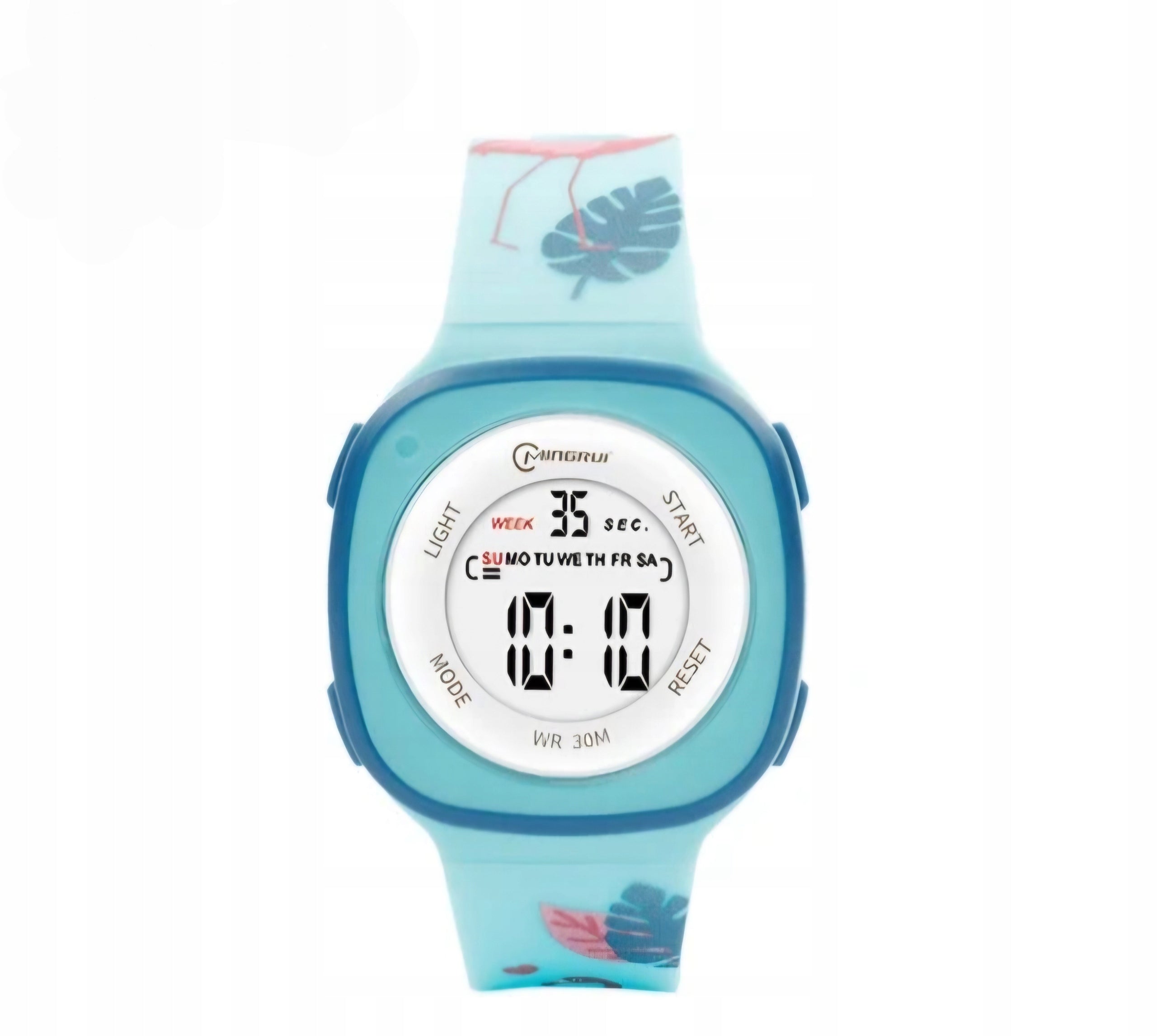 Green Mingrui MR2207LK Kids Digital Watch