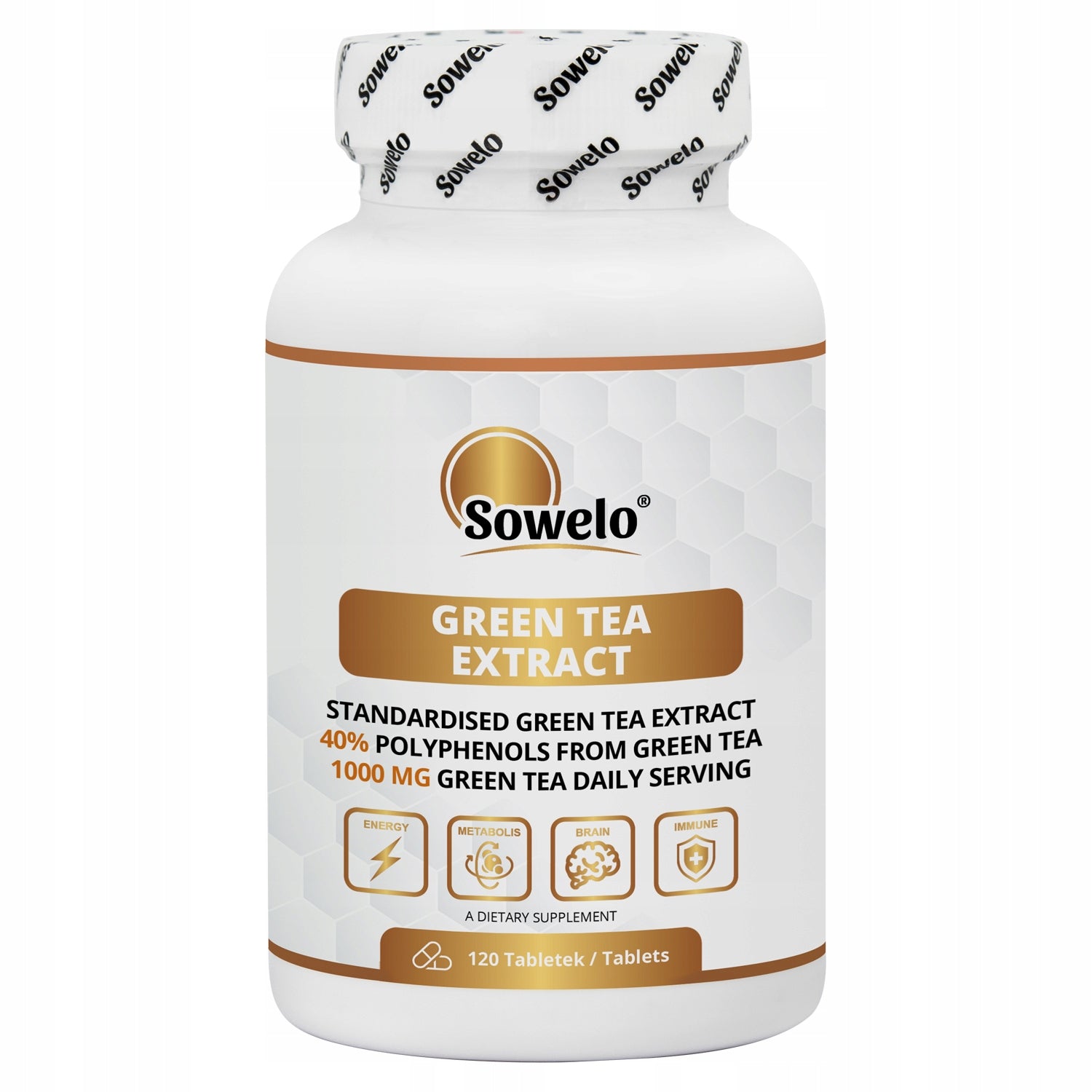Green Tea Extract | 120 Tablets - Sowelo