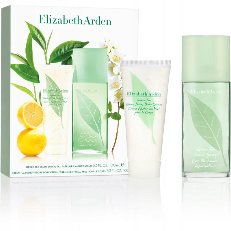 Green Tea eau de toilette 100 ml with body lotion 100 ml
