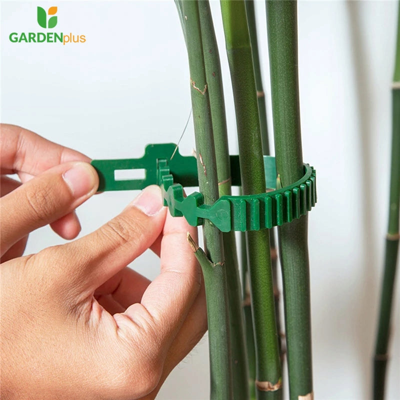 Green garden clips - 45 pieces Brand GardenPlus+