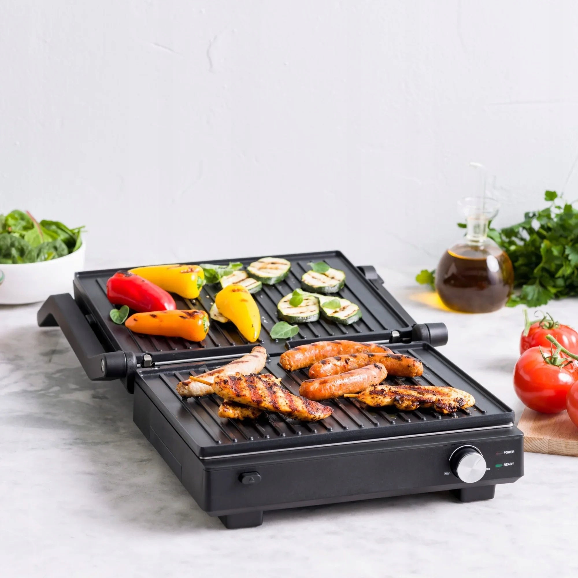 GreenPan Switch Electric Contact Grill Folding Panini 1800W Power rating 1800 W