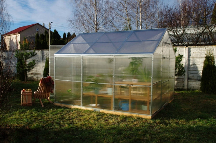 Greenhouse Cottage 2.6x3m polycarbonate 6 mm profile 40x20 Length 3 m