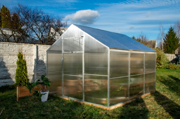 Greenhouse Cottage 2.6x5m POLYCARBONATE 6mm prof 40x20mm