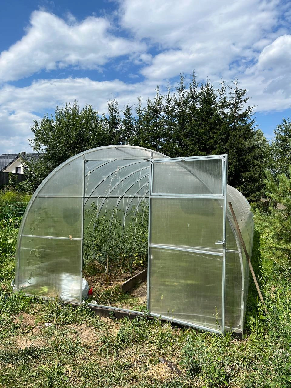 Greenhouse STRONG polycarbonate 3x4 4mm 20x20 Product height 200 cm