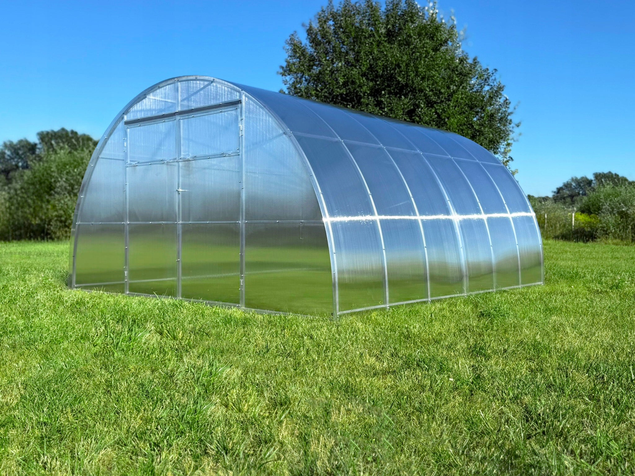 Greenhouse Strong MAXI 40x20 4x4m 6mm Manufacturer code Szklarnia Mocna Gigarnia 40x20 4x4m 6mm