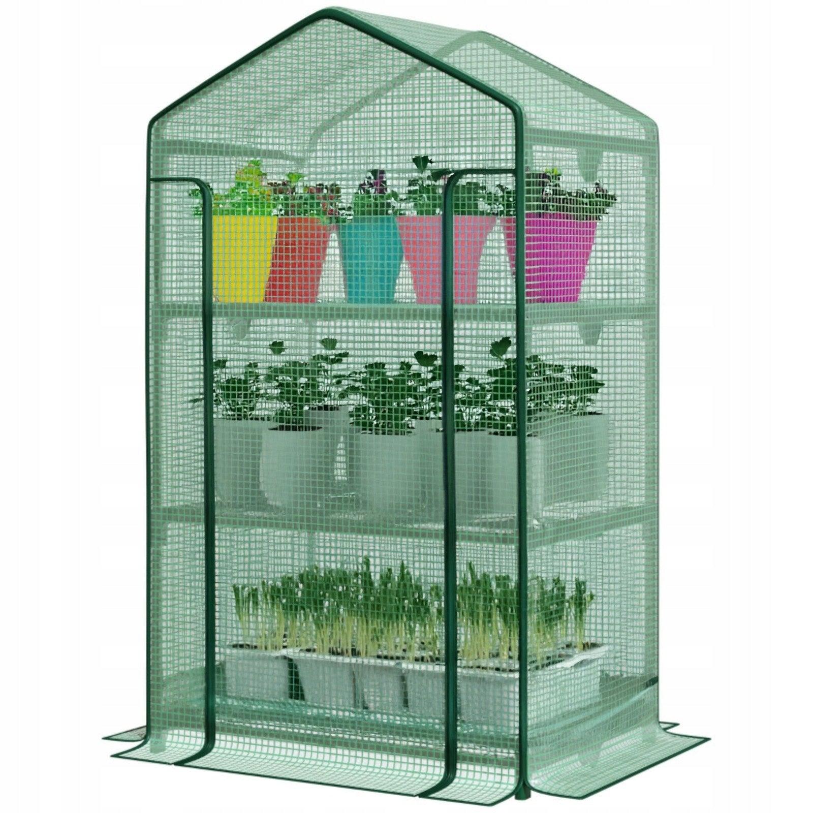 Greenhouse for balcony terrace mini garden greenhouse durable home foil EAN (GTIN) 5905427322252