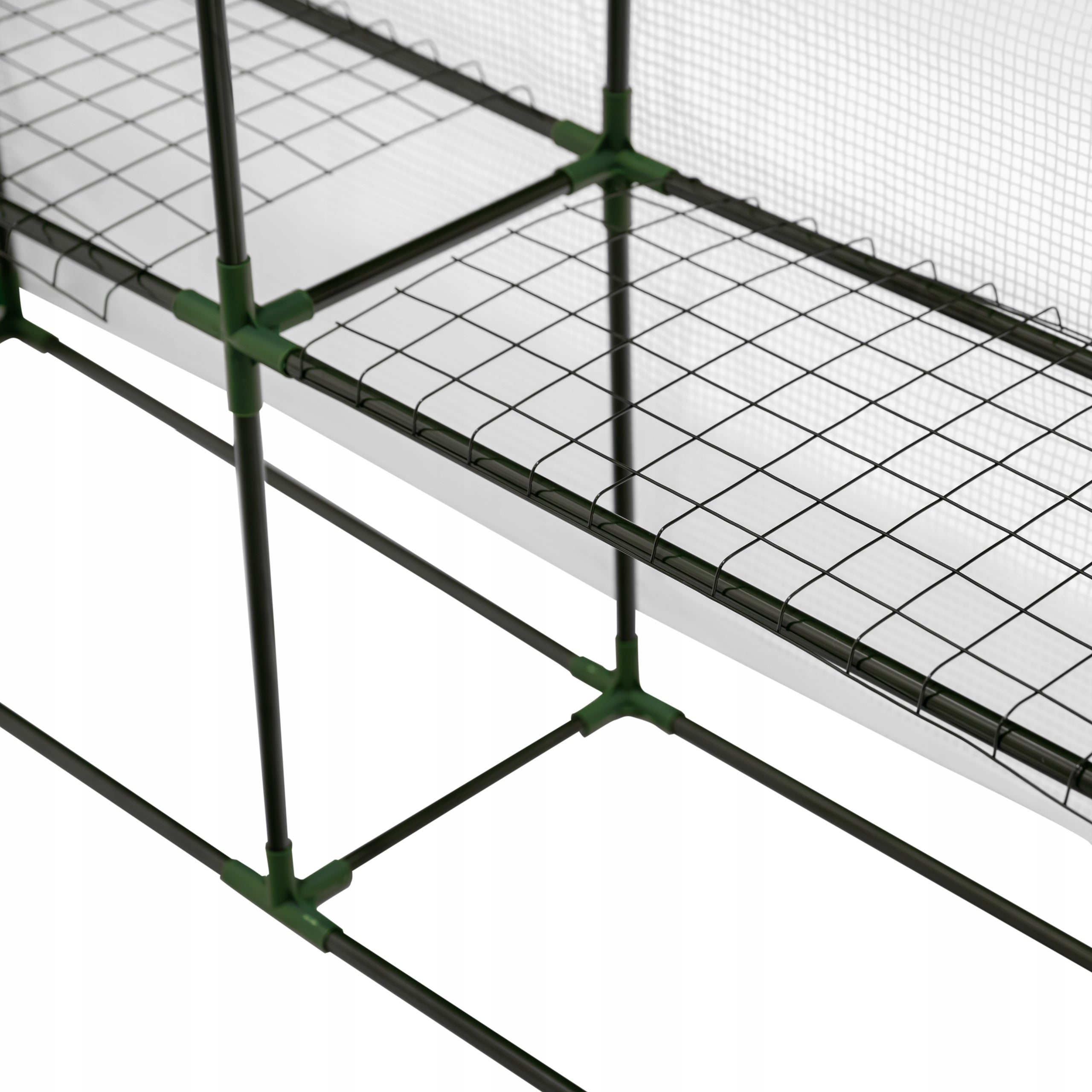 Greenhouse garden balcony Tunnel 8 shelves Bookcase 141x142x194 CANNA II Product height 195 cm