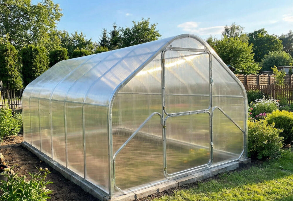 Greenhouse garden house polycarbonate 4mm 2,75x4 m3x4 profile 20*40 Manufacturer no brand
