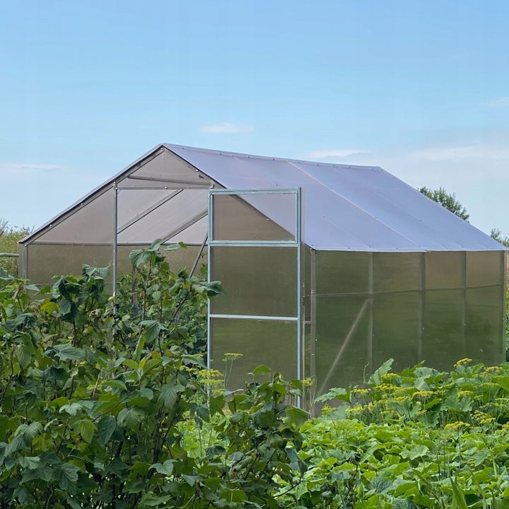 Greenhouse garden house polycarbonate 4mm GARDEN 2.8x4m 3x4m 20x40mm Thickness 4 mm
