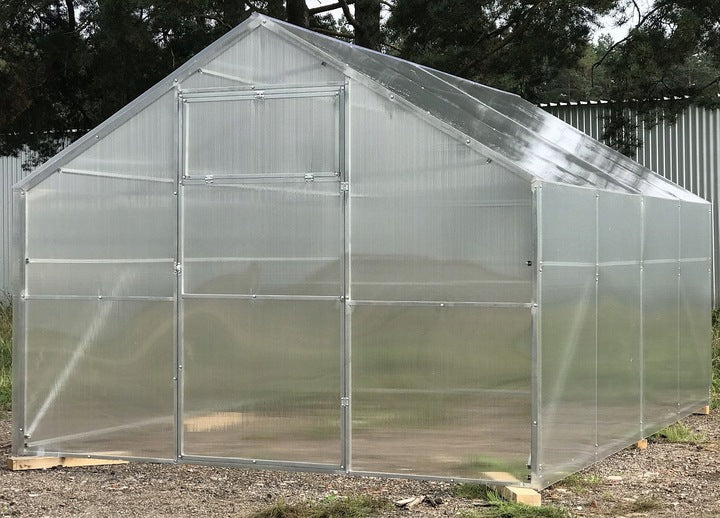 Greenhouse garden house polycarbonate 4mm GARDEN 2.8x4m 3x4m 20x40mm Width 2.8 m
