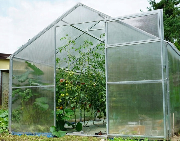 Greenhouse garden house polycarbonate 4mm GARDEN 2.8x4m 3x4m 20x40mm