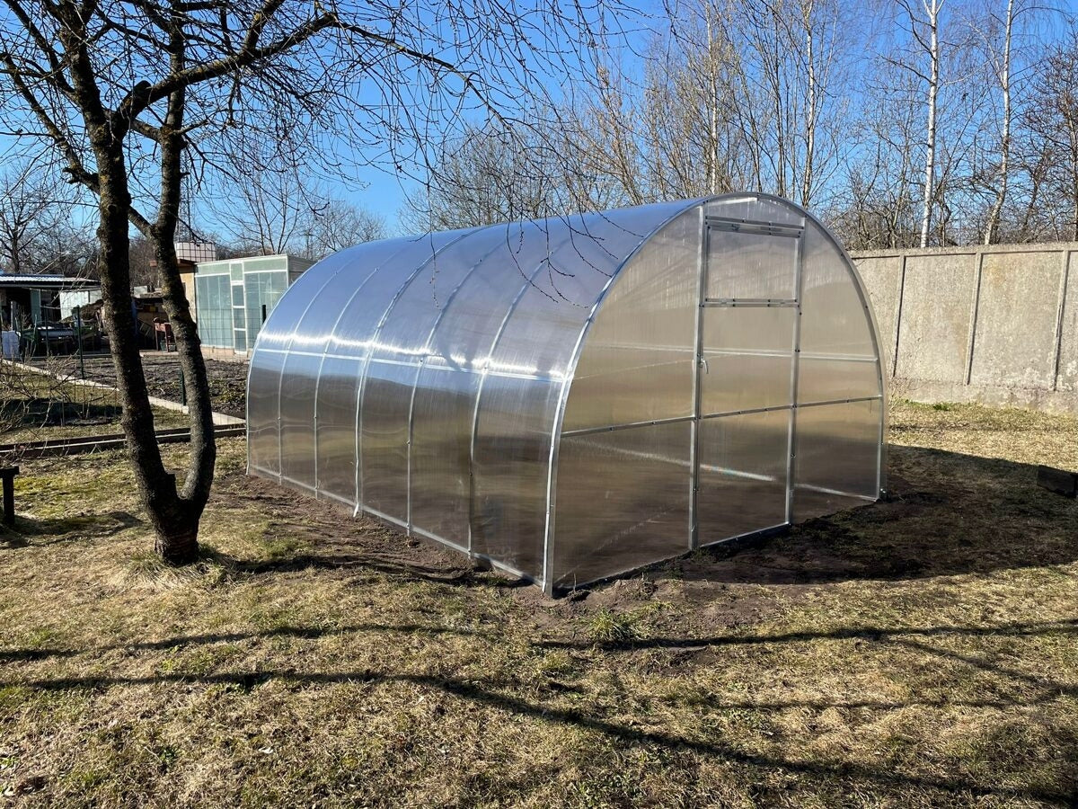Greenhouse made of POLYCARBONATE 3x6 profile 40x20 4mm PROFESSIONAL LUX Thickness 4 mm