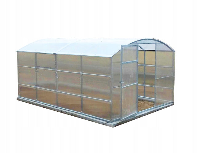 Greenhouse polycarbonate 2.5x4 m straight walls p 40x20mm PW 4 mm Gera-2.5