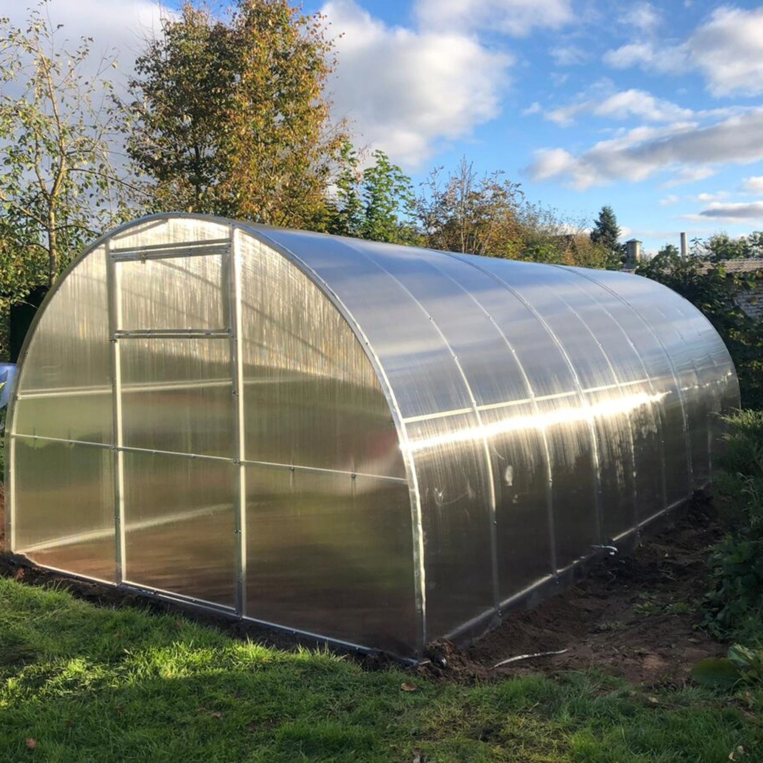 Greenhouse polycarbonate LUX 3x8 40x20 Length 8 m