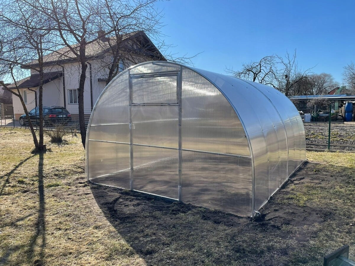 Greenhouse polycarbonate tunnel 3x6 m 20*20 6mm Manufacturer code Mocna 3x6 6mm