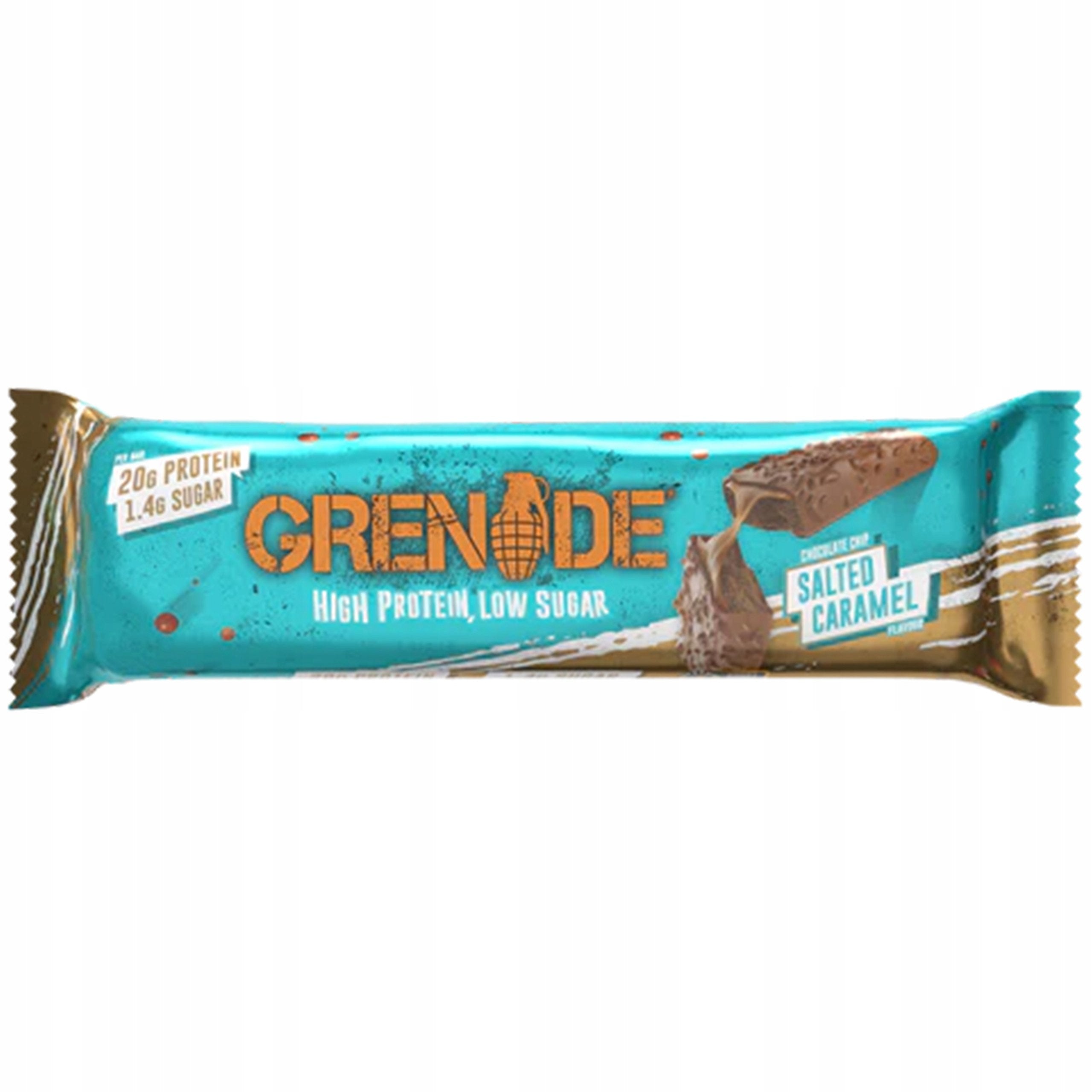Grenade Carb Killa Protein Bar Protein Salted Caramel 12x Packaging status original