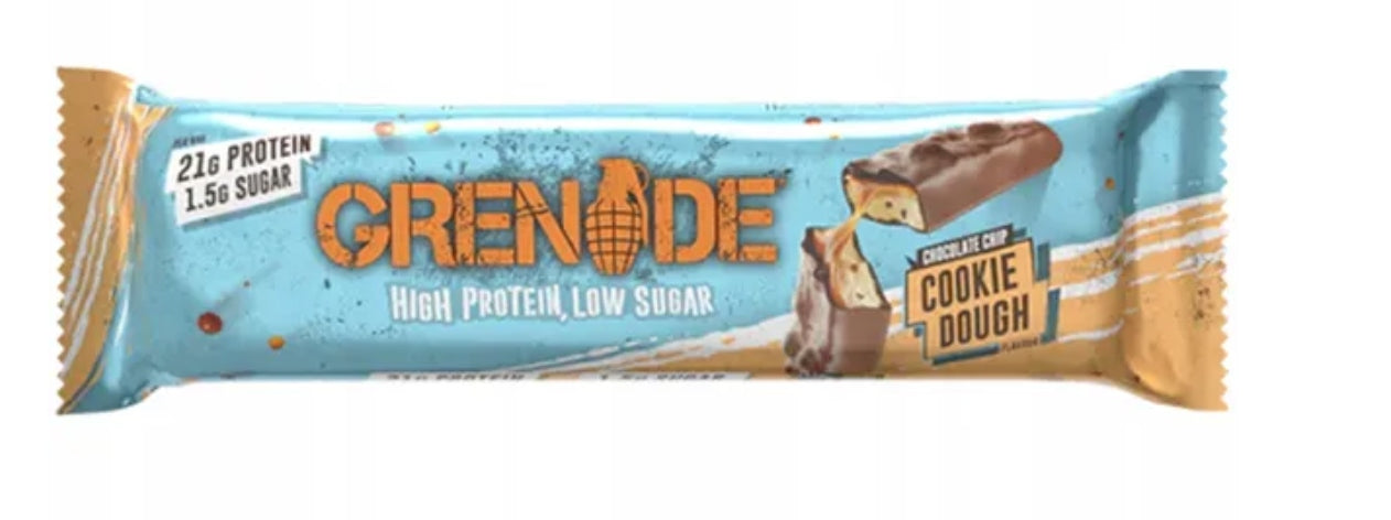 Grenade Choco Chip Cookie Dough Bar 60g