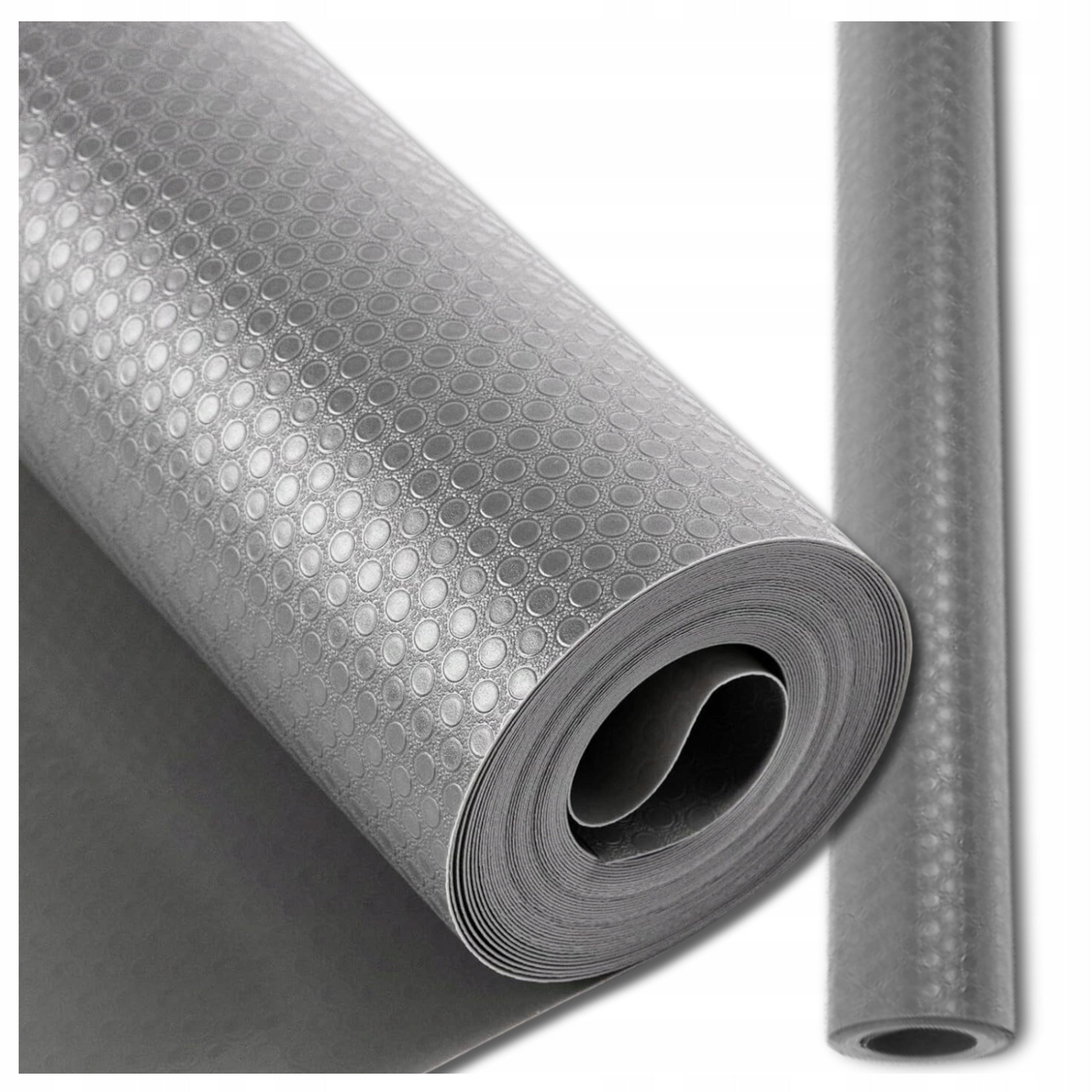 Grey Protective Mat For Drawers Cabinets Non-Slip 200x50cm Stain Resistant Manufacturer code Mata szara ochronna do szuflad antypoślizgowa