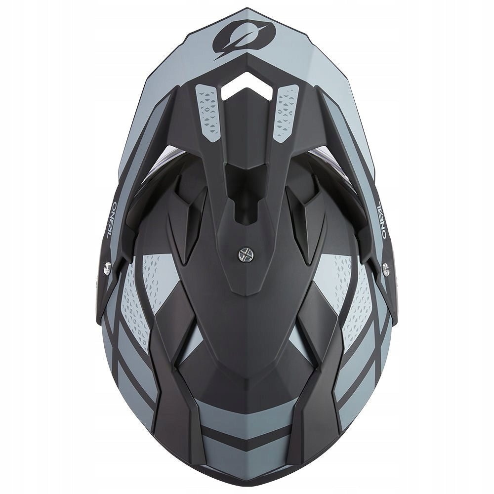Grey and black helmet ENDURO ADVENTURE DUAL ONEAL SIERRA XXL Packaging status original