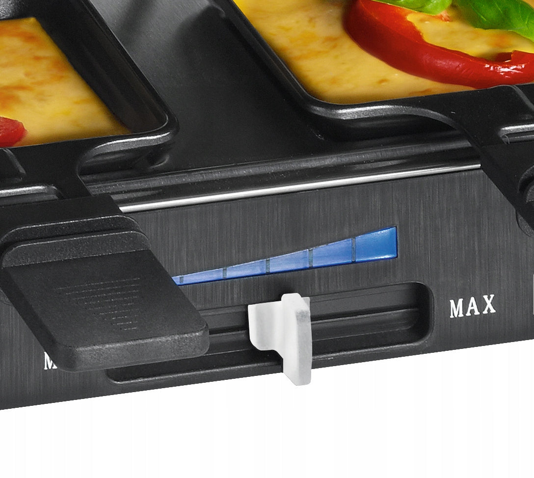 Grill Raclette Clatronic RG1400W Grill Stone 8 Griddles Manufacturer code 261706
