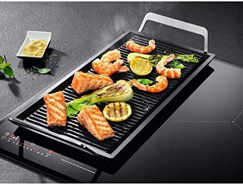 Grill plate AEG A9HL33 stainless steel rectangular 51 x 24 cm Shape rectangular