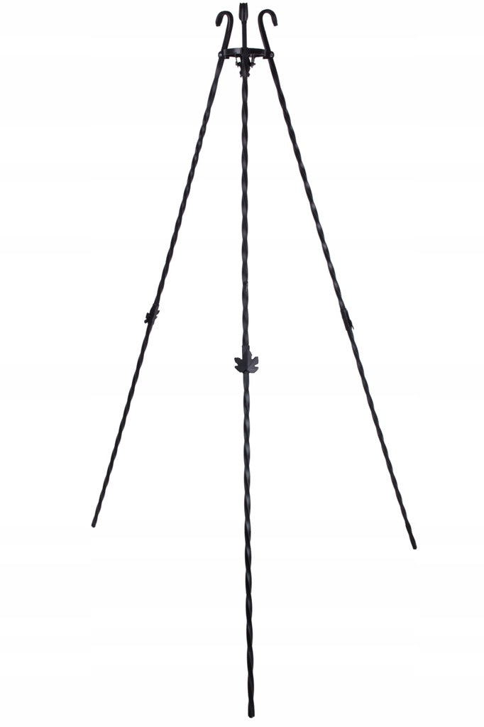 Grill tripod 182 cm chrome grate 60 cm chains strong product PL Packaging status original