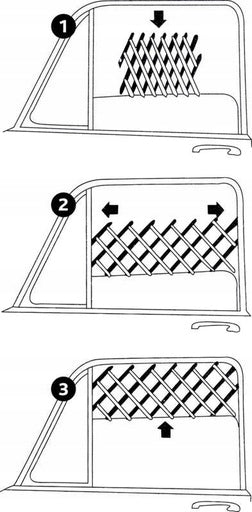 Grille for car large black Manufacturer code 13102
