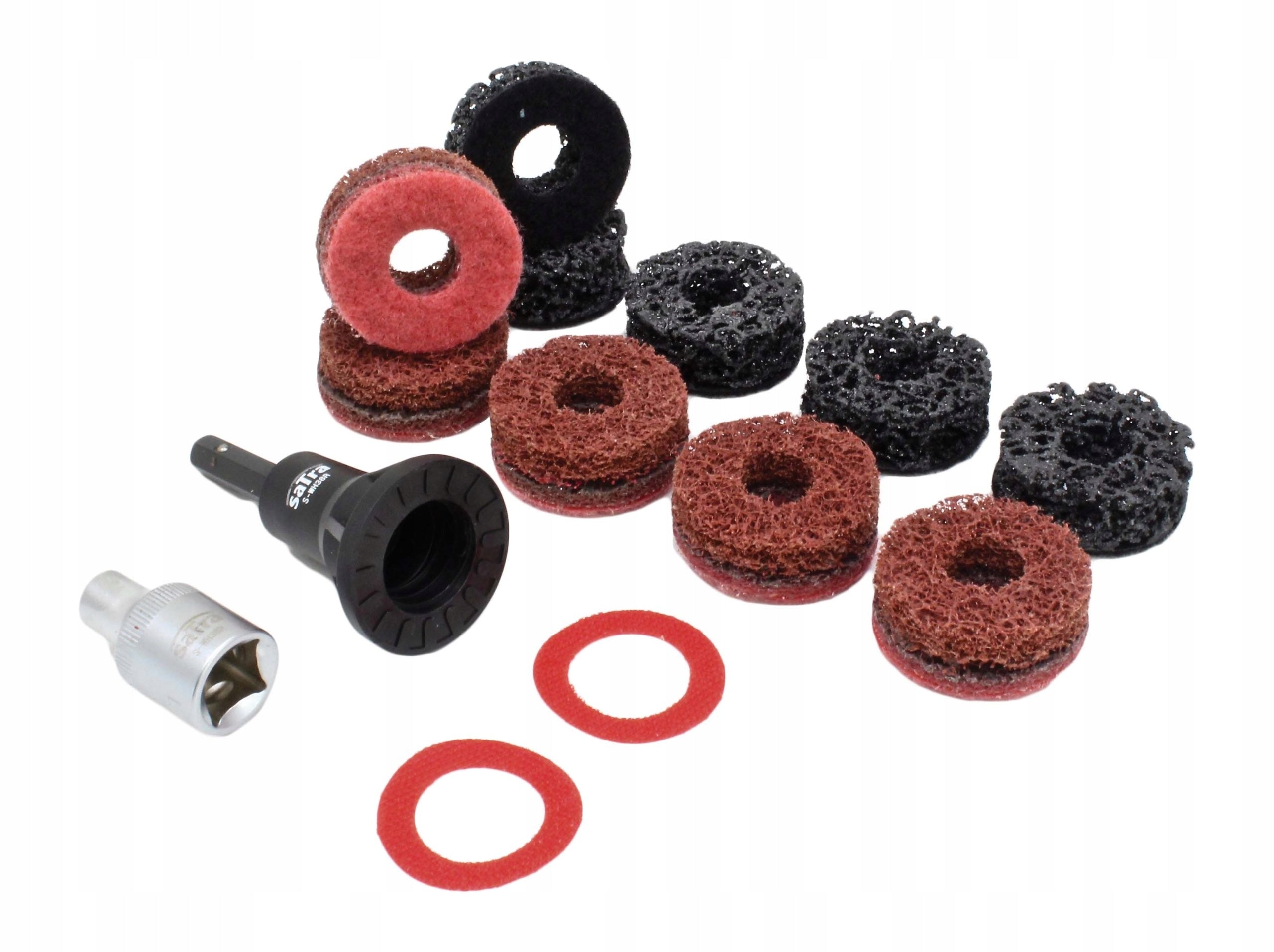 Grinding wheel for cleaning disc hubs 40mm BRUSHES Grinding wheels set 14el Satra