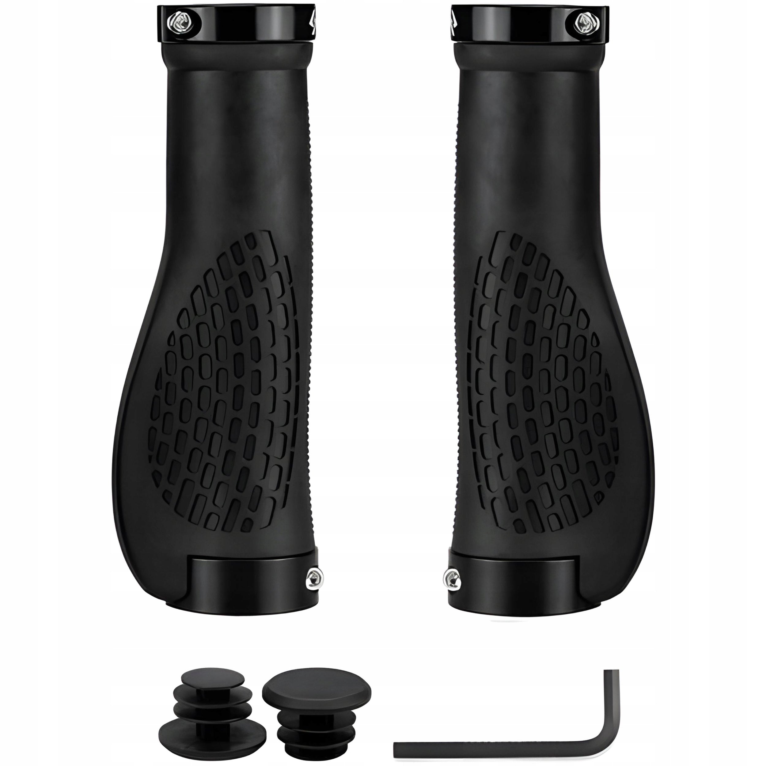 Grips Bike Grips for Handlebar Hands Black for Bike Overlays Bike Material rubber