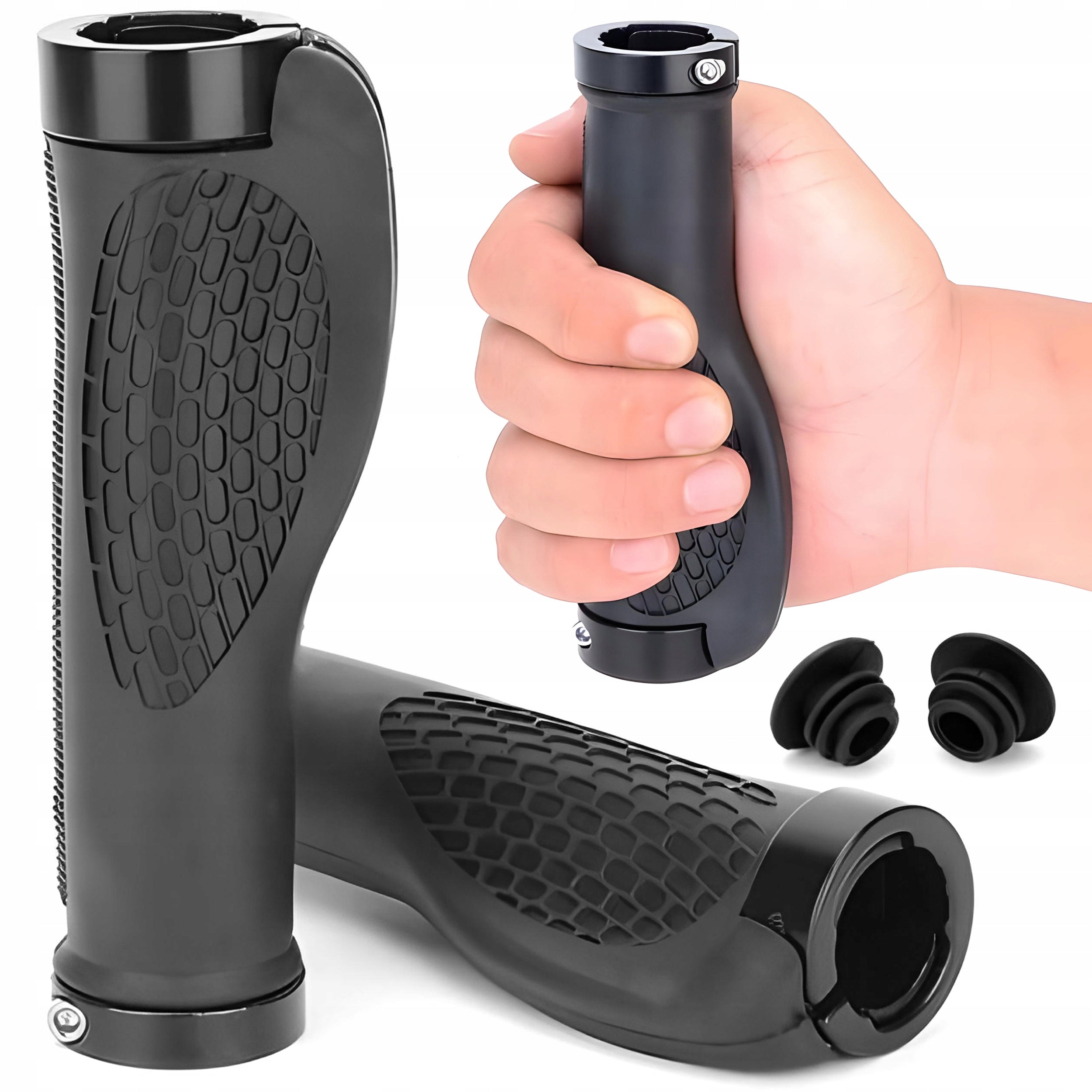 Grips Bike Grips for Handlebar Hands Black for Bike Overlays Bike