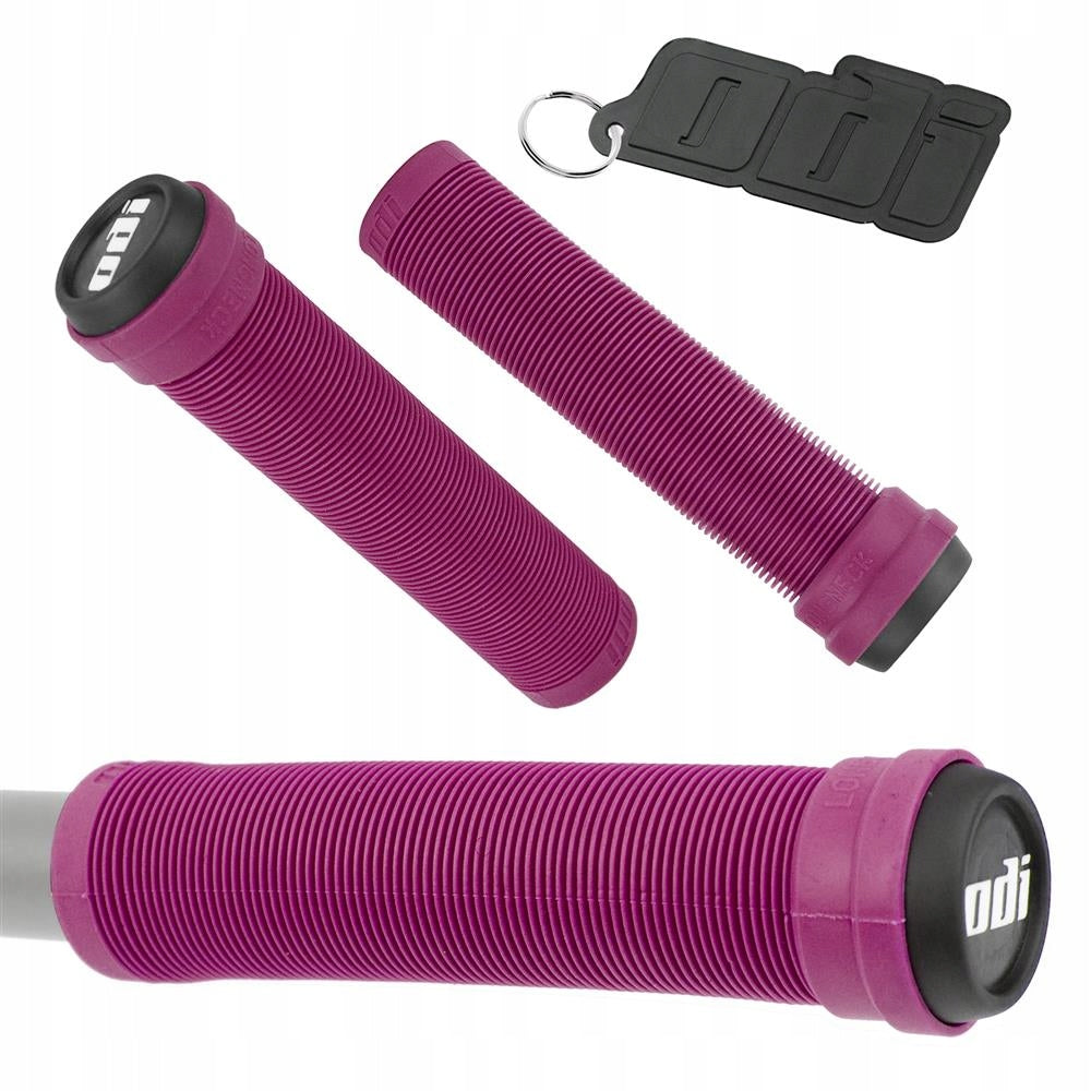 Grips ODI Longneck SL PURPLE 135mm BMX DIRT Color pink