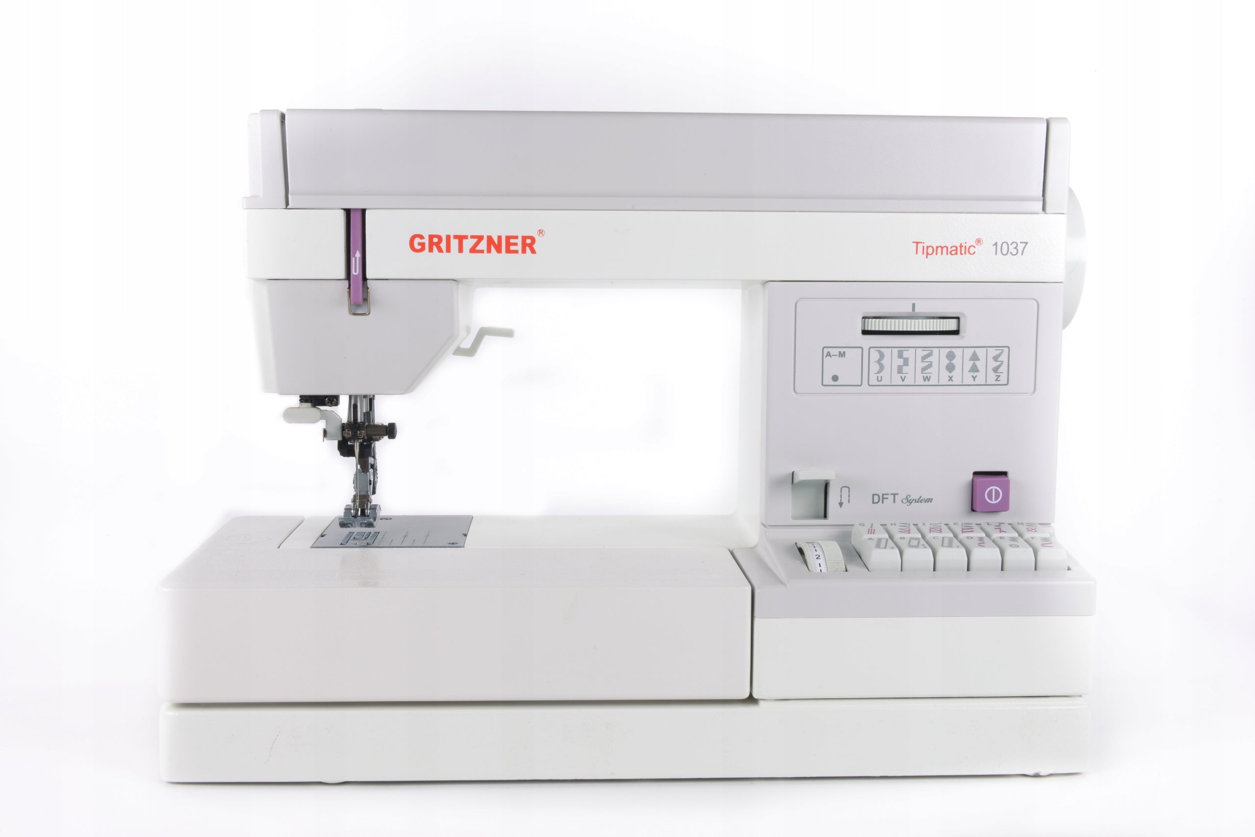 Gritzner 1037 sewing machine with double DFT material transport Packaging status original
