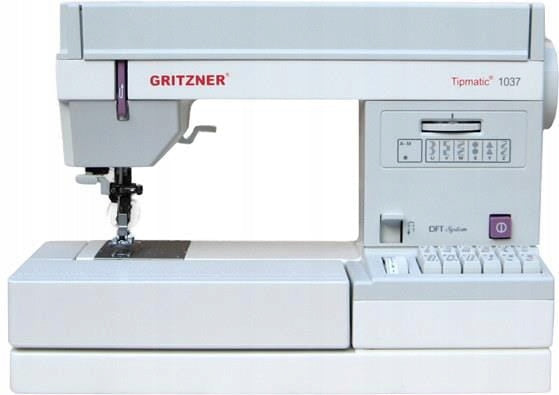 Gritzner 1037 sewing machine with double DFT material transport