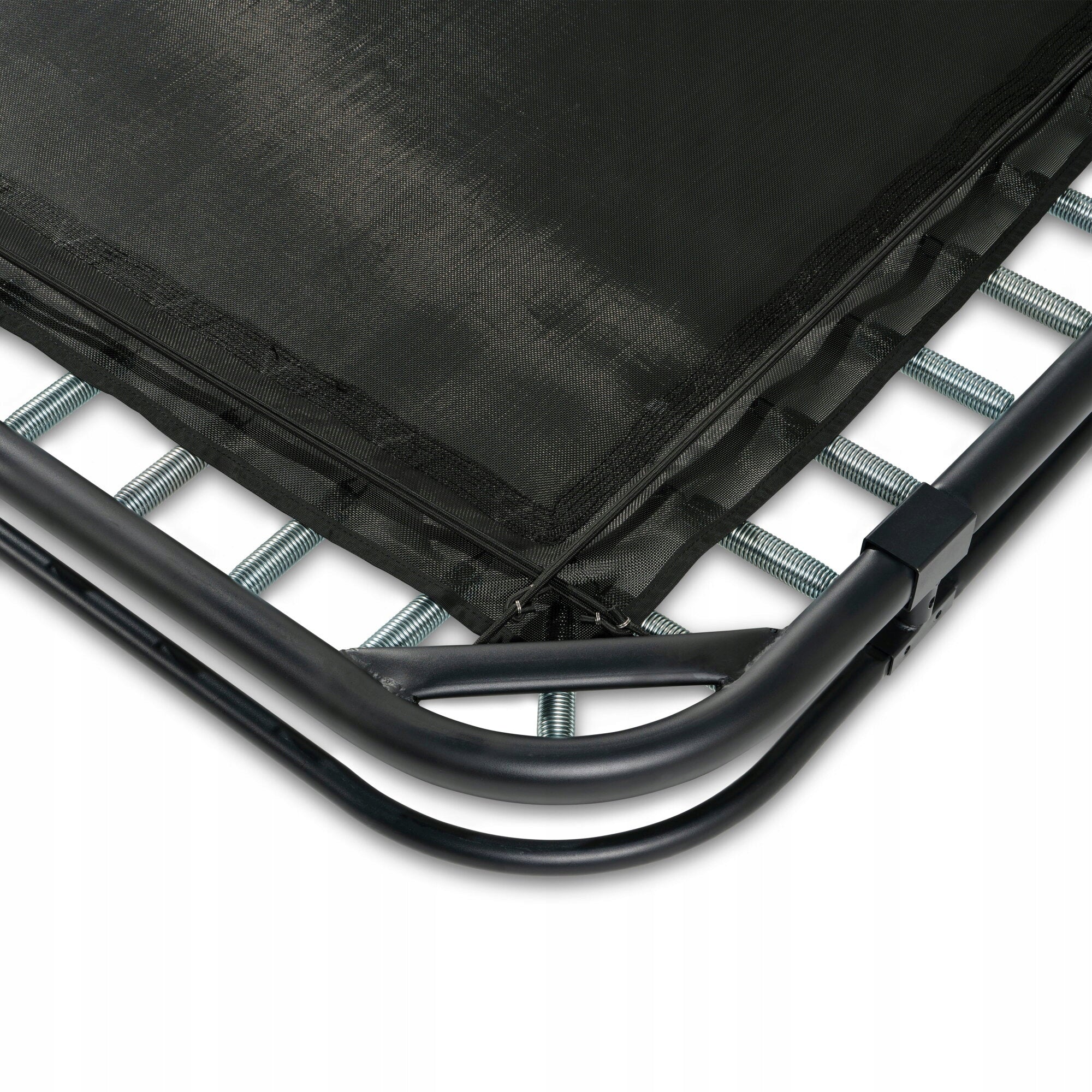 Ground sports trampoline EXIT InTerra 244x366cm – black Max. weight load 120 kg