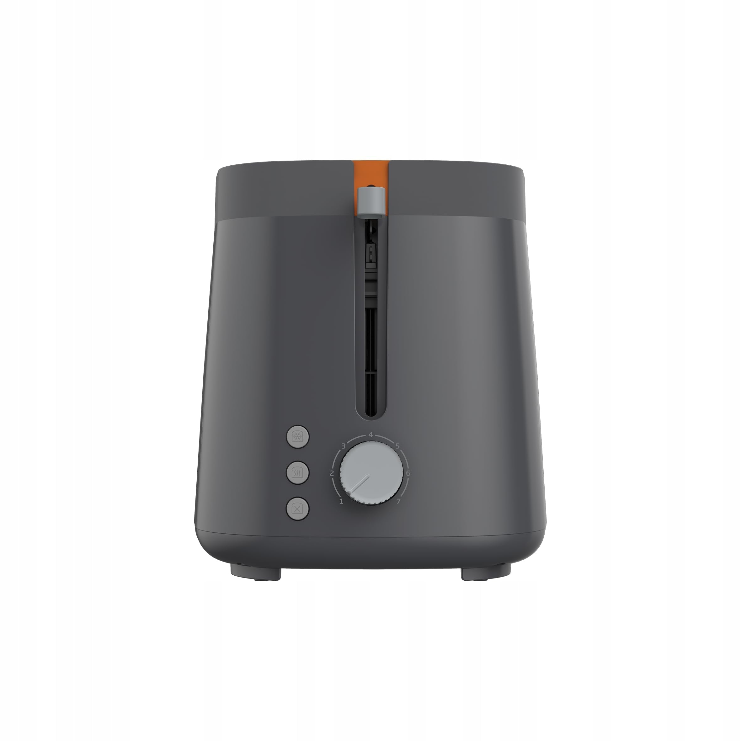 Grundig GMS8000 toaster 800W grey/terracota 2 toast crumb tray Brand Grundig