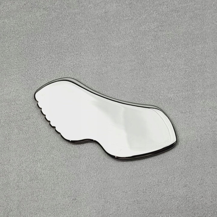 Gua Sha Massage Board Corrugated Massager Metal Surgical Steel Medical device no