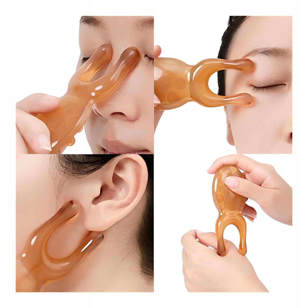 Gua Sha massager for face and body 11x4,2 cm ergonomic for massage Manufacturer code 8507971