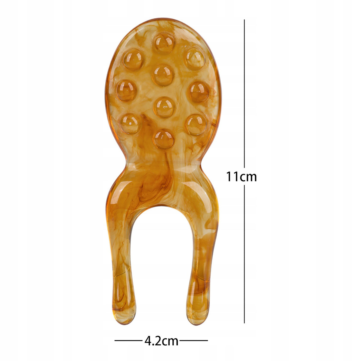 Gua Sha massager for face and body 11x4,2 cm ergonomic for massage