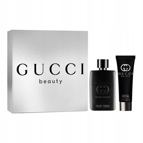 Gucci Guilty Pour Homme Eau de Parfum EDP 50ml + Gel 50ml Set Packaging status original